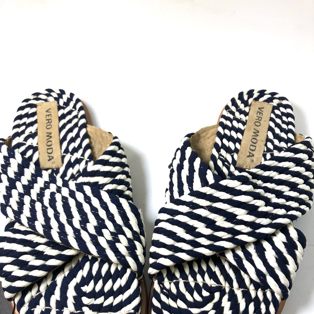 Women Vera Moda NWT rope slides sz 7 - Picture 2 of 5